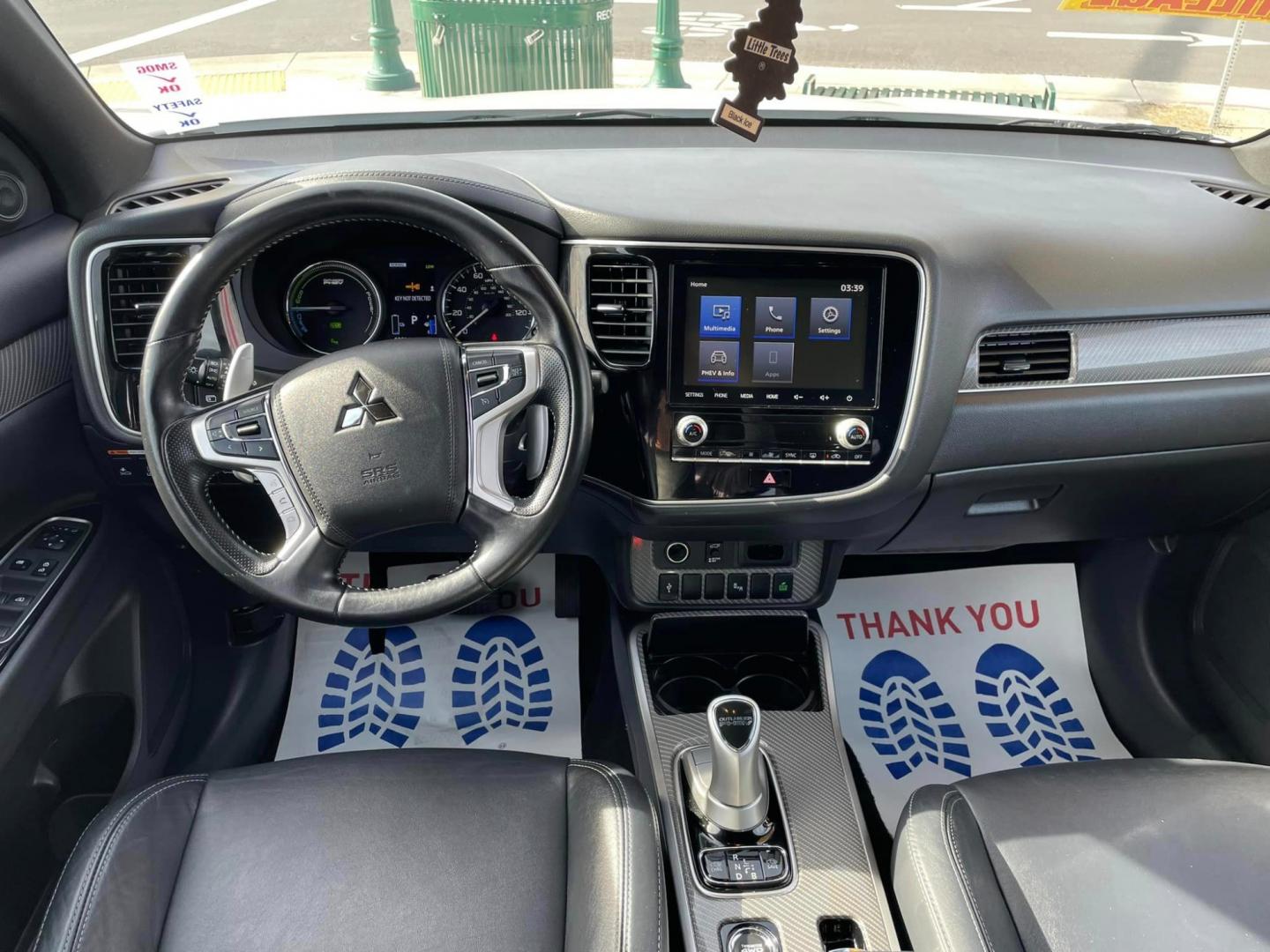 2020 WHITE /BLACK Mitsubishi Outlander PHEV (JA4J24A55LZ) , located at 744 E Miner Ave, Stockton, CA, 95202, (209) 944-5770, 37.956863, -121.282082 - Photo#8